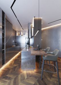 Design interior bucatarie