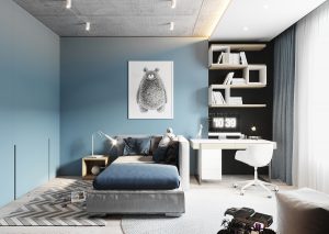 Modern bedroom interior design