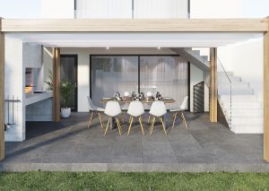 Modern terrace design