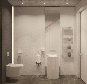 Bathroom design in Chisinau