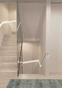 Design of stairs inside house