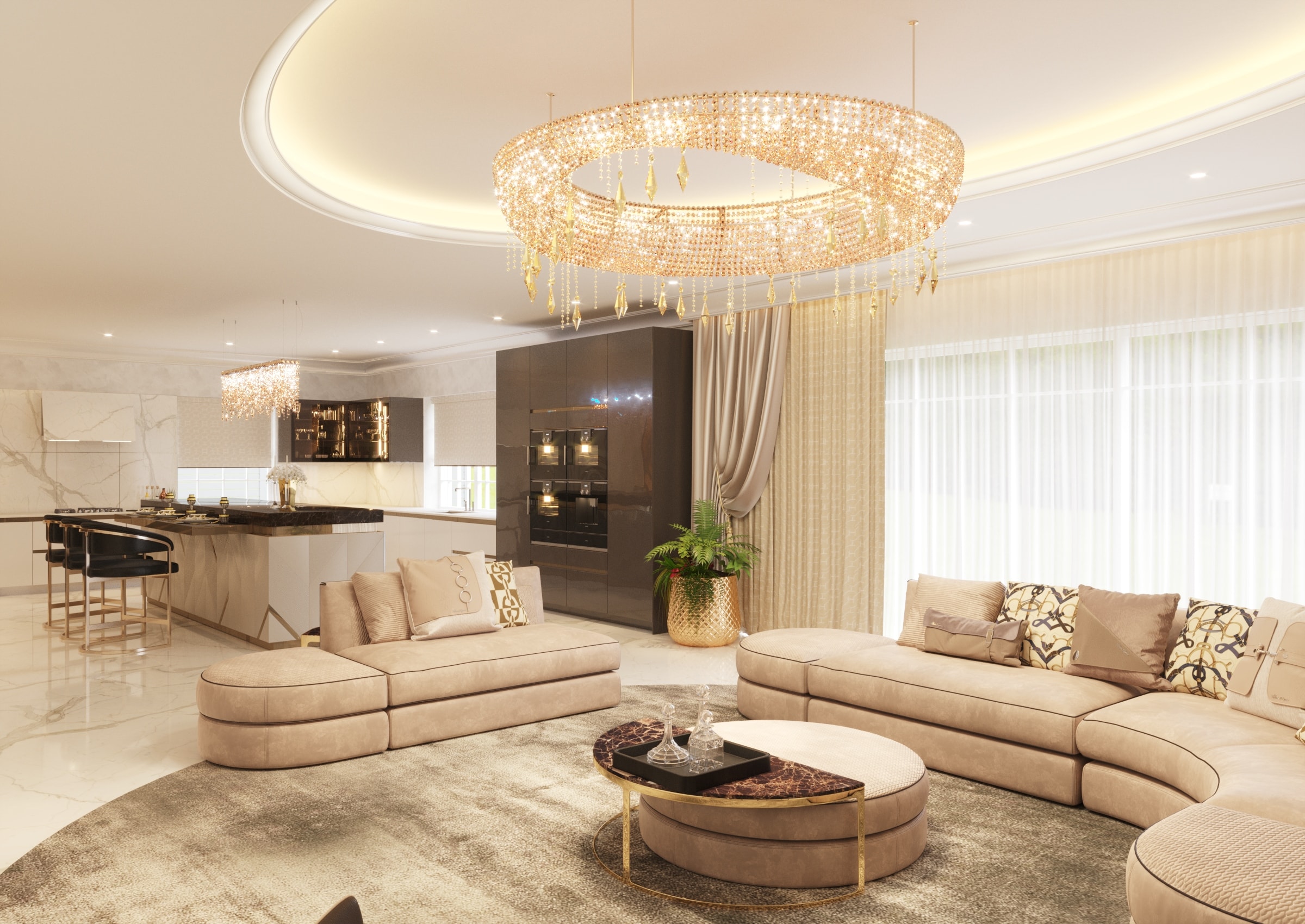 LivingSufragerieBucatarie Nivel Parter  min