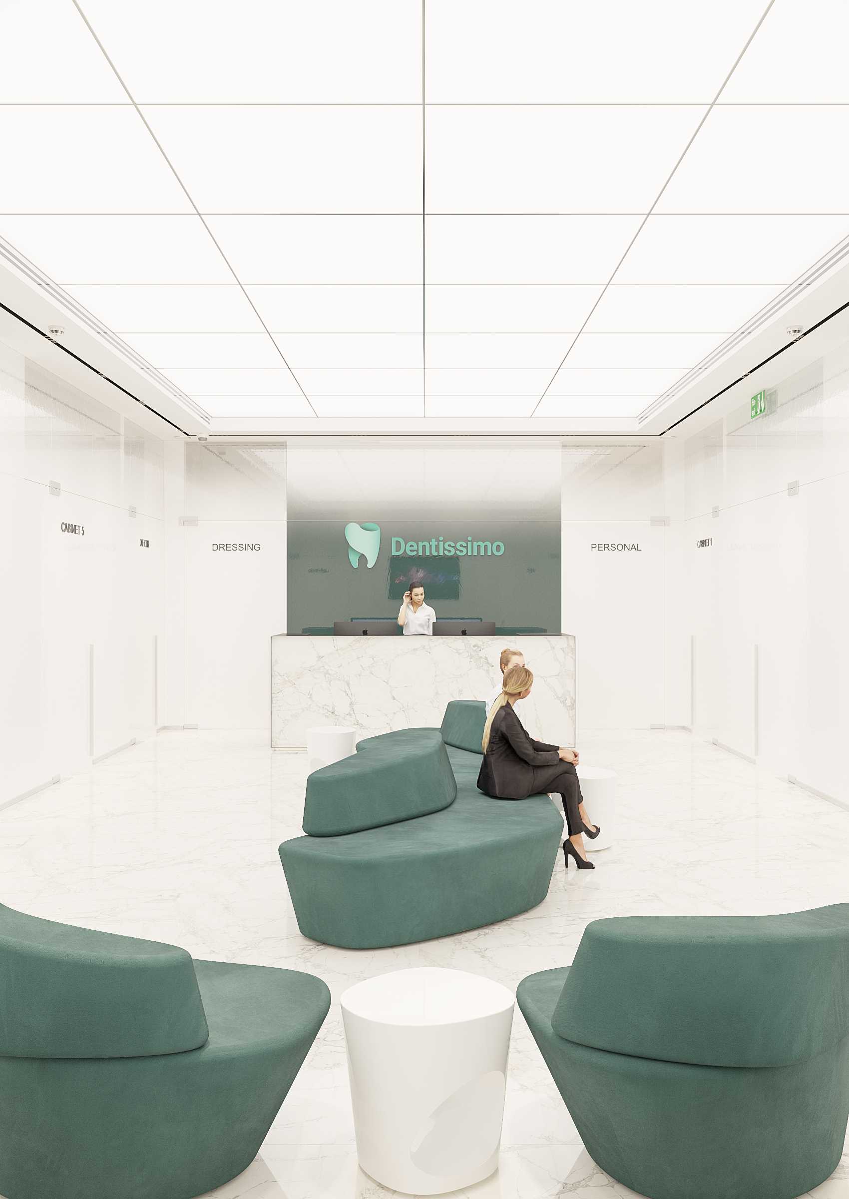 Design interior clinica stomatologica