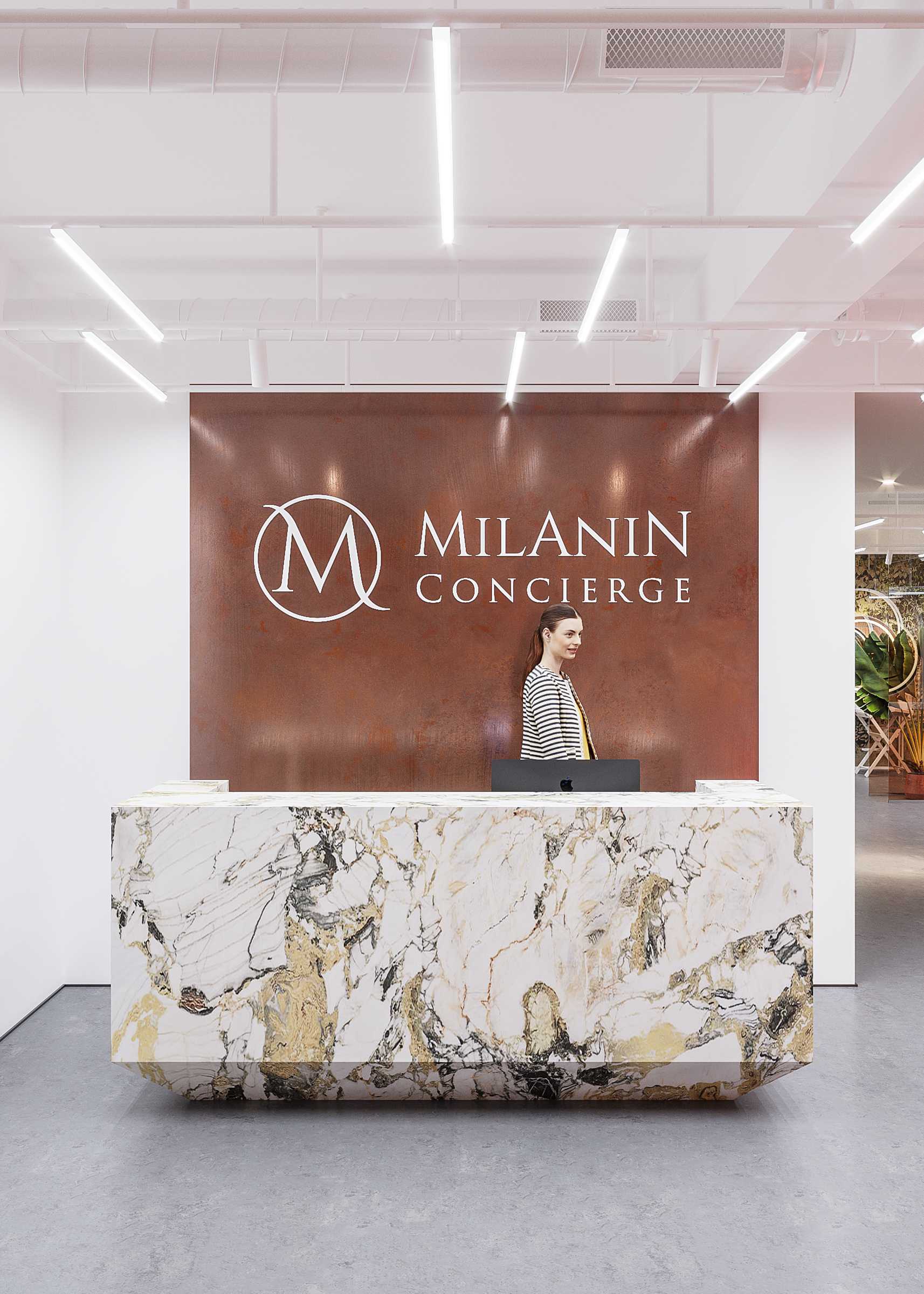 Design interior salon de frumusete