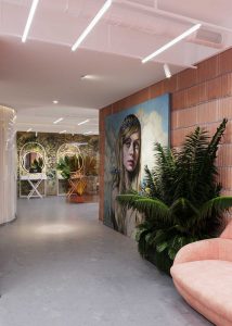 Design interior salon de frumusete Chisinau