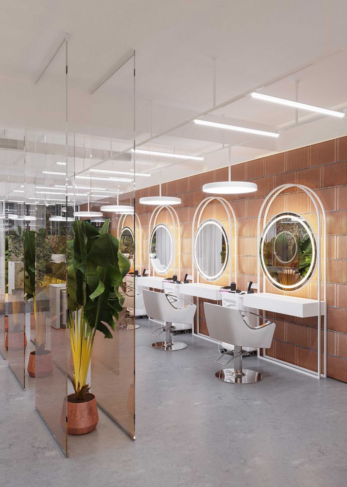 Design interior salon de frumusete md