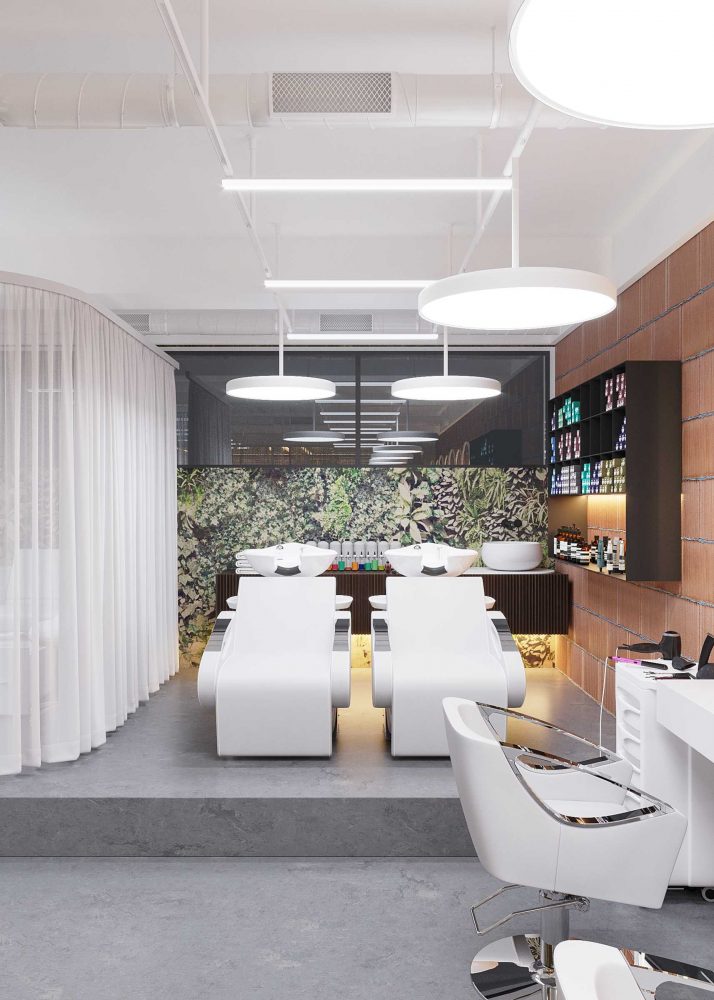 Design interior salon de frumusete Chisinau