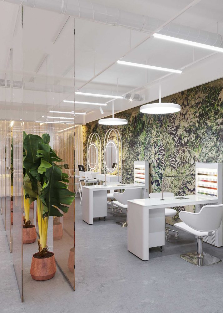 Amenajare interioara salon de frumusete