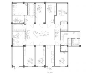 Design interior clinica stomatologica