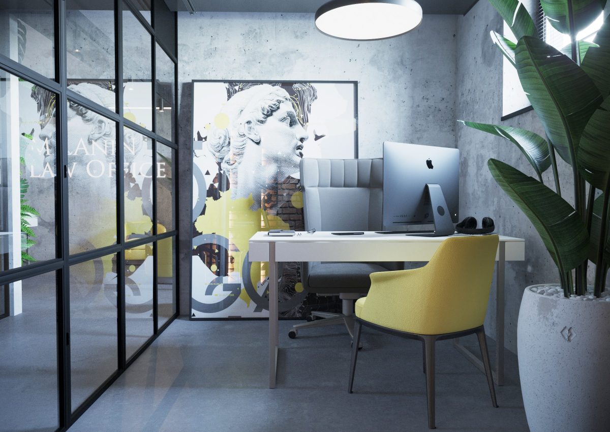 design interior birou avocat