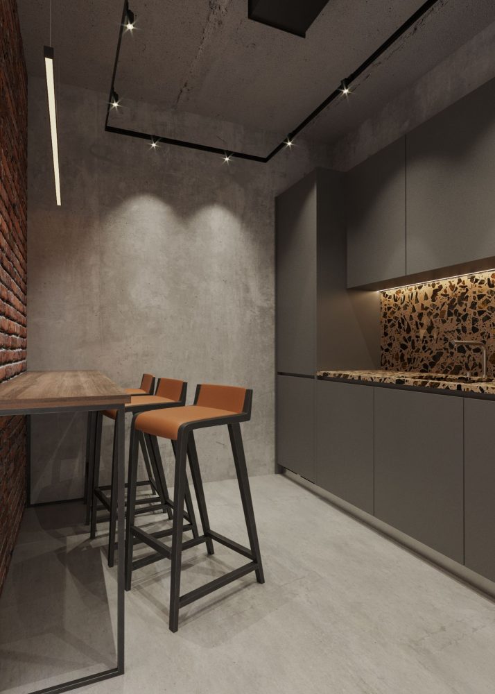 design interior bucatarie