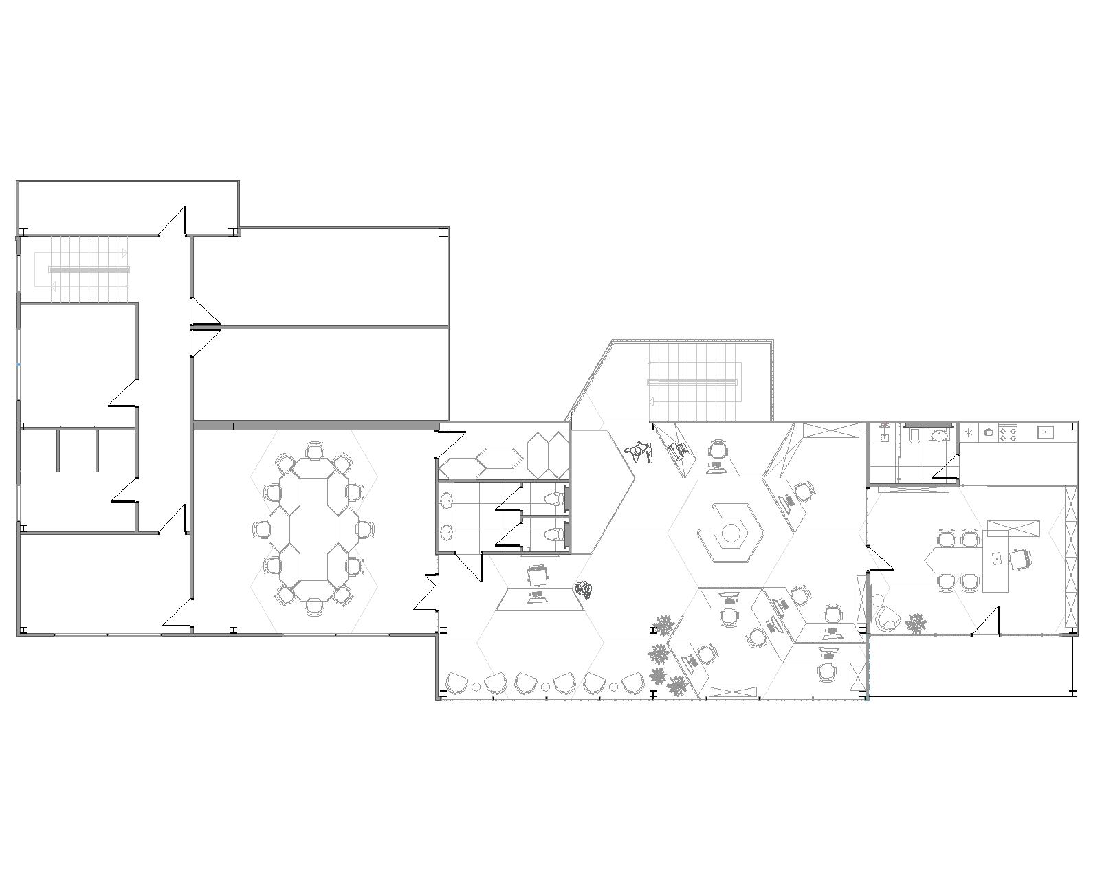 plan arhitectural Regina Naturii