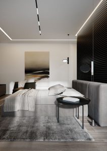 amenajare interioara in stil modern dormitor