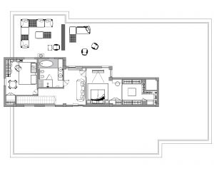 plan arhitectural penthouse