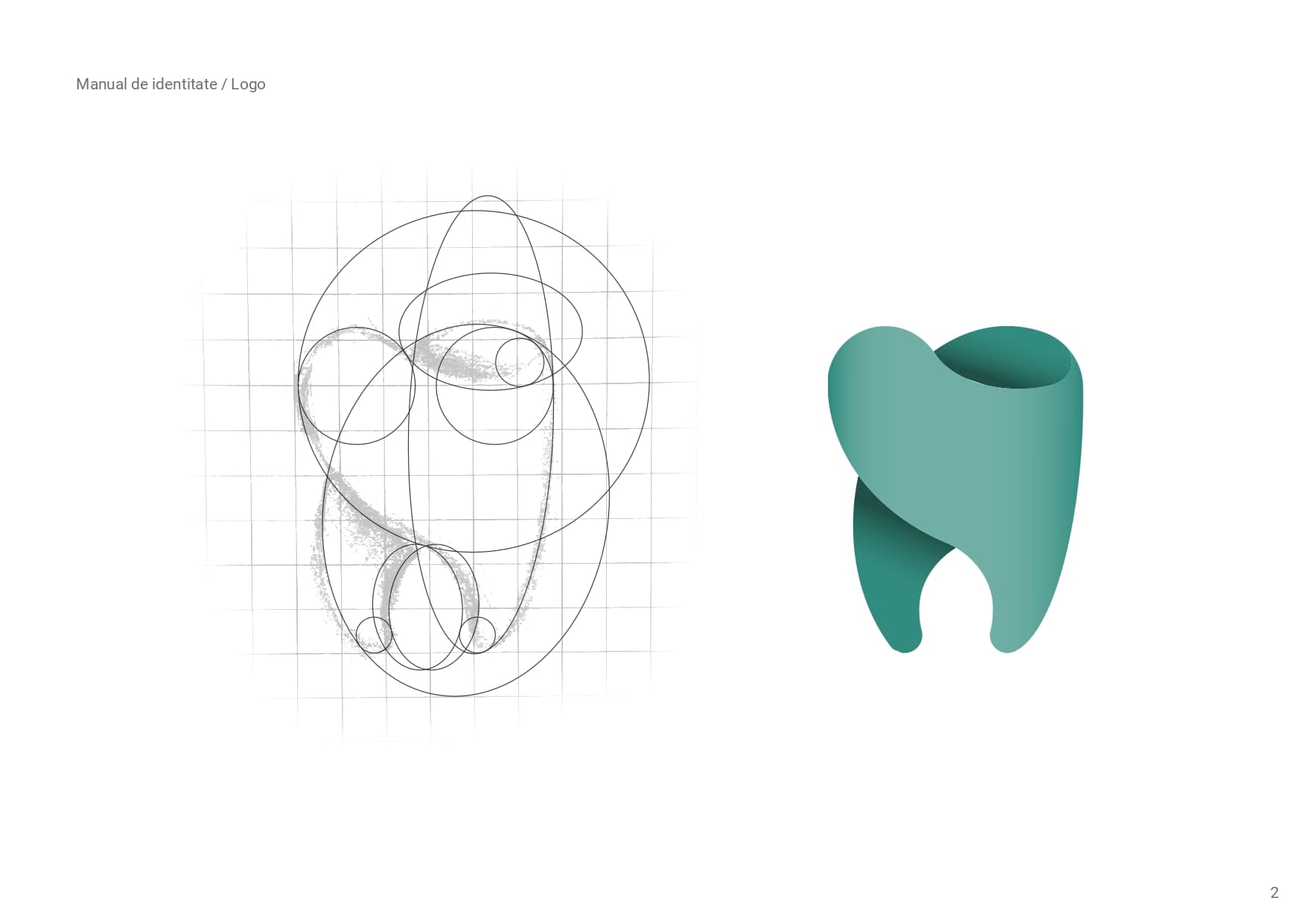 creare identitate vizuala Dentissimo