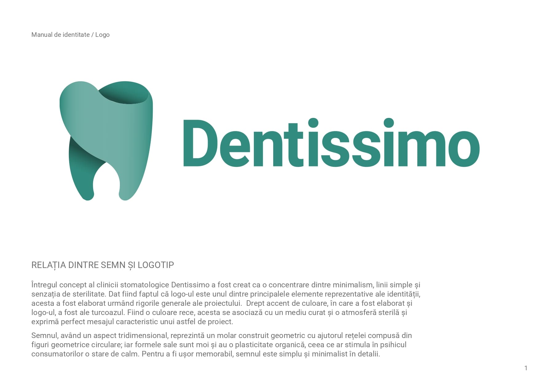 Dentissimo identitatevizuala