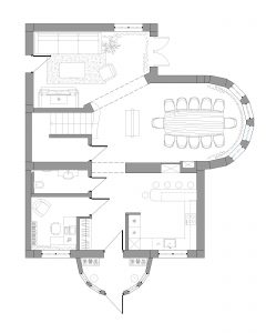 plan de arhitectura Ethereal House