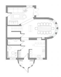 plan de arhitectura AB+Partners