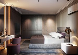 dormitor in stil contemporan design de interior