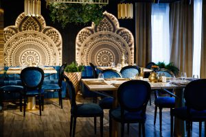 Arabic architectural interior design