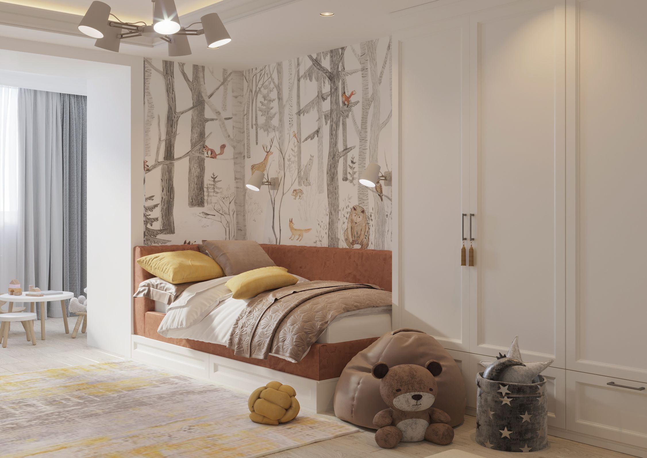 design de interior dormitor copii