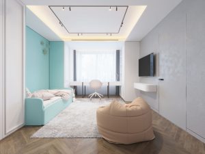 amenajare interioara dormitor pentru copii