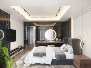 amenajare interioara pentru dormitor