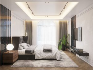 dormitor in stil modern