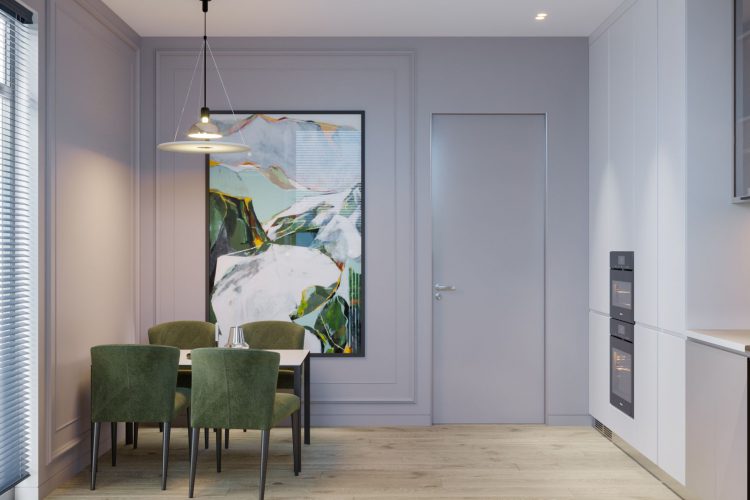 design interior bucatarie in stil minimalist