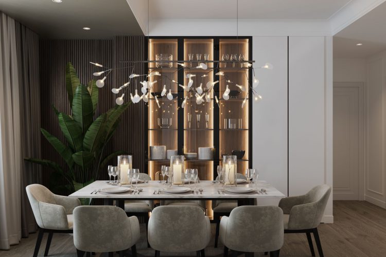 sufragerie amenajare de interior chisinau