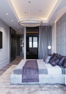 dormitor matrimonial cu design modern