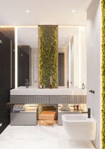 design pentru camera de baie