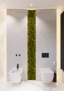 amenajarea interiorului pentru camera de baie comuna