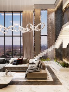 design interior penthouse parter