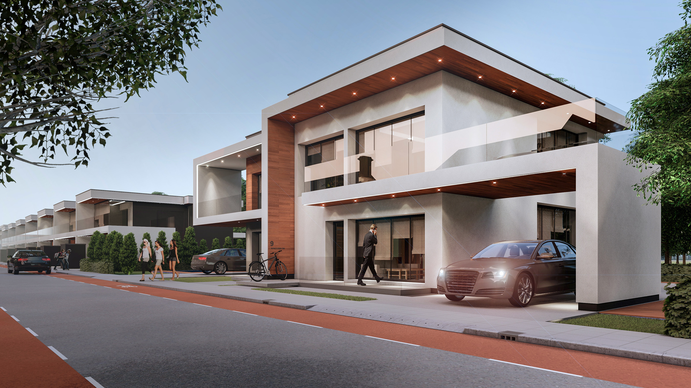 Complex de case individuale in Bucuresti