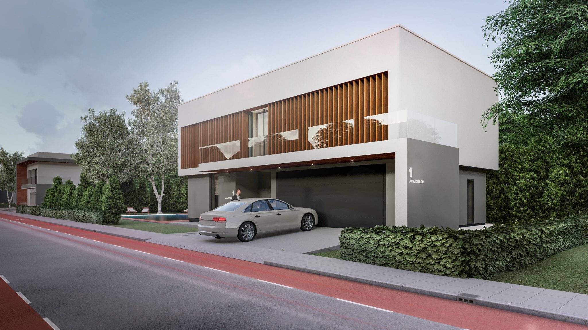 Ansamblu de case individuale in Bucuresti, de la AB+Partners