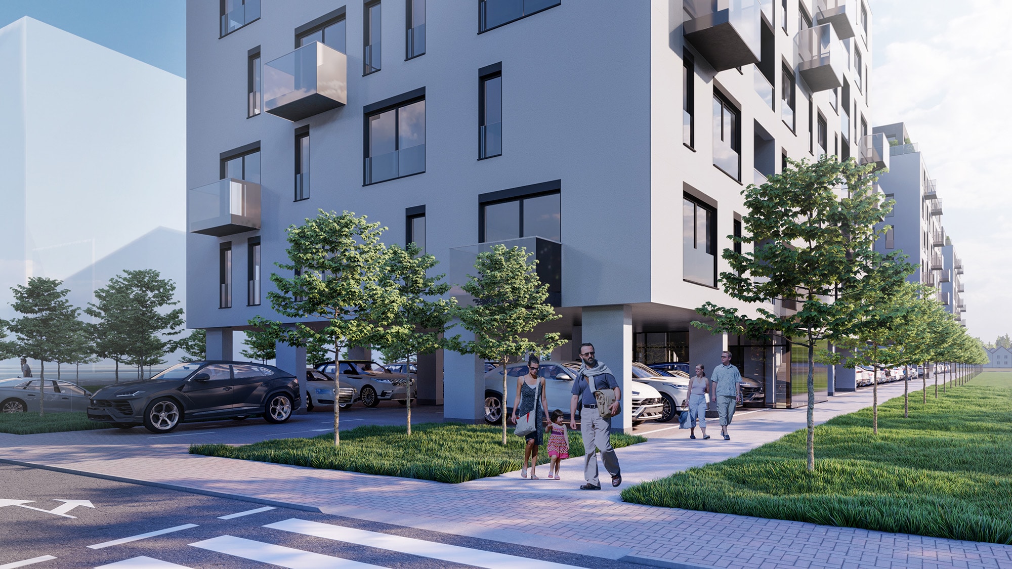 Complex residential in Bucuresti, biroul de arhitectura ab+partners group